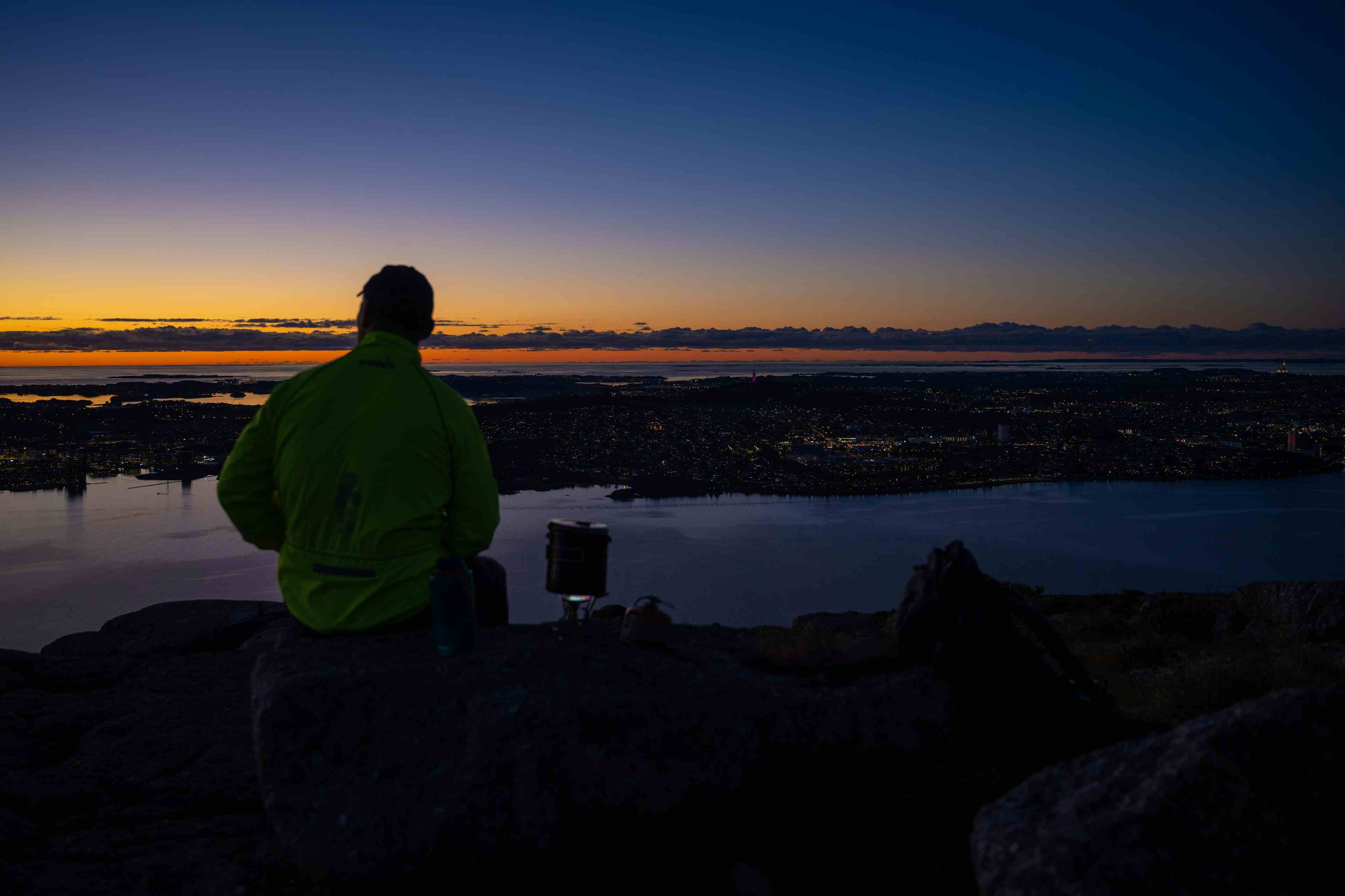 mountain hike, mountain, mountain cairn, lifjell