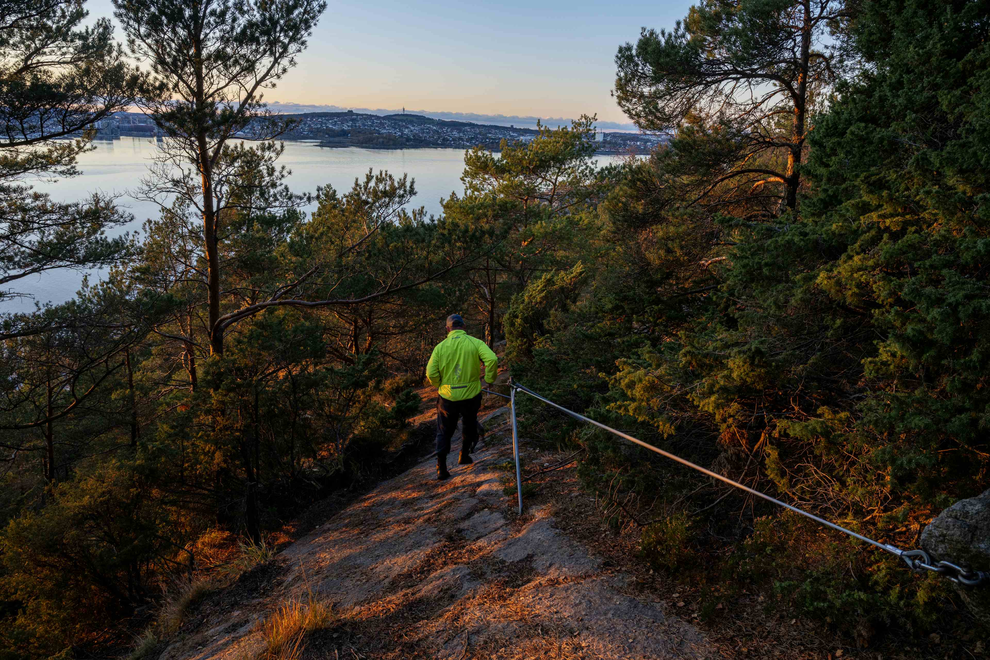 mountain hike, mountain, mountain cairn, lifjell