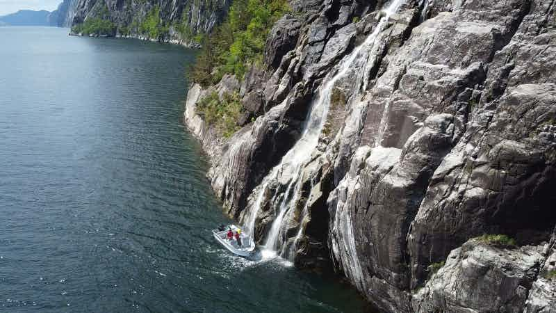 Båttur på Lysefjorden