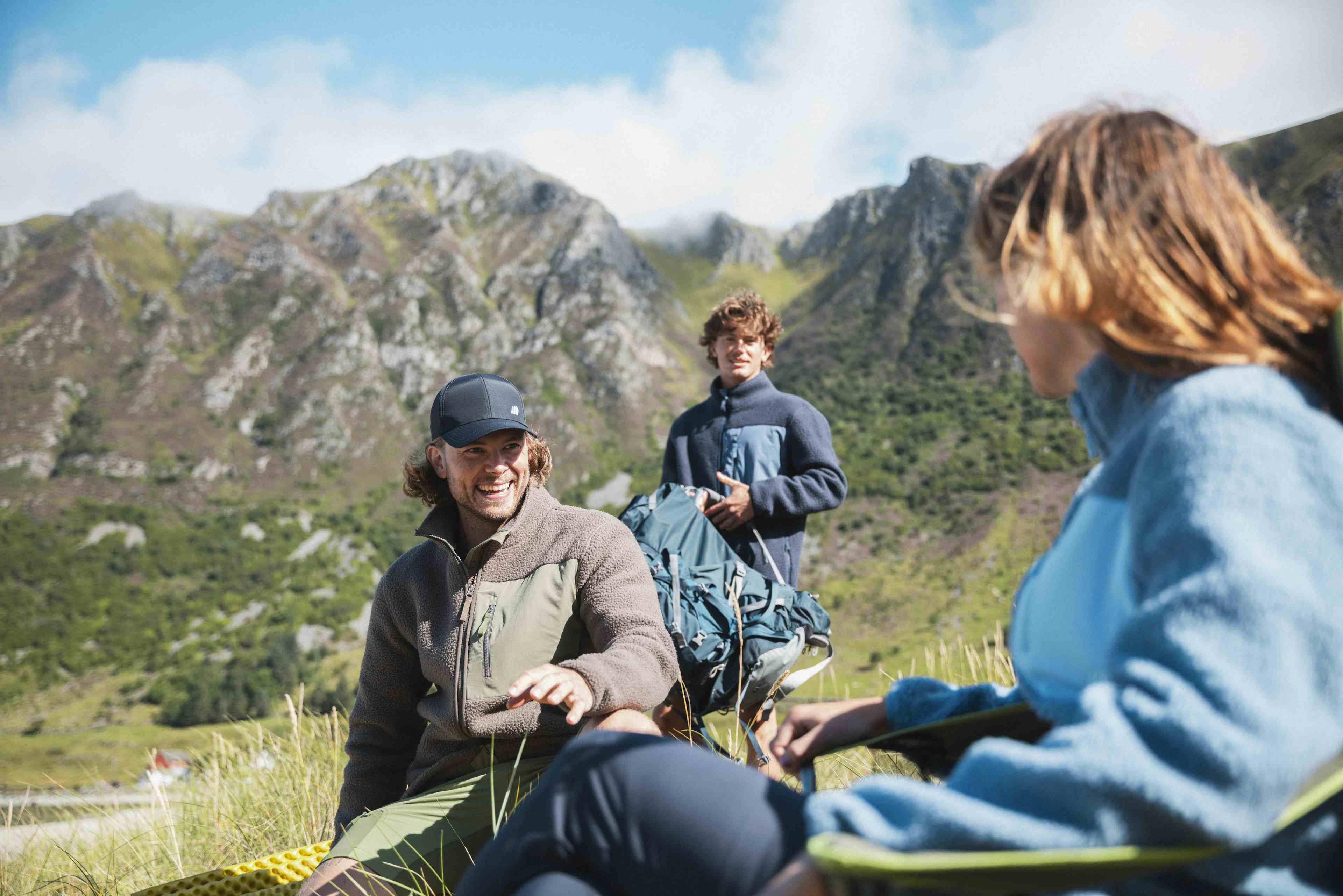 Outdoor quality clothing by Skogstad used by people in nature